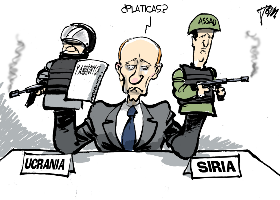 Platicas en Ucrania
