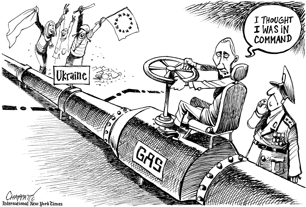  RUSSIA AND UKRAINE by Patrick Chappatte