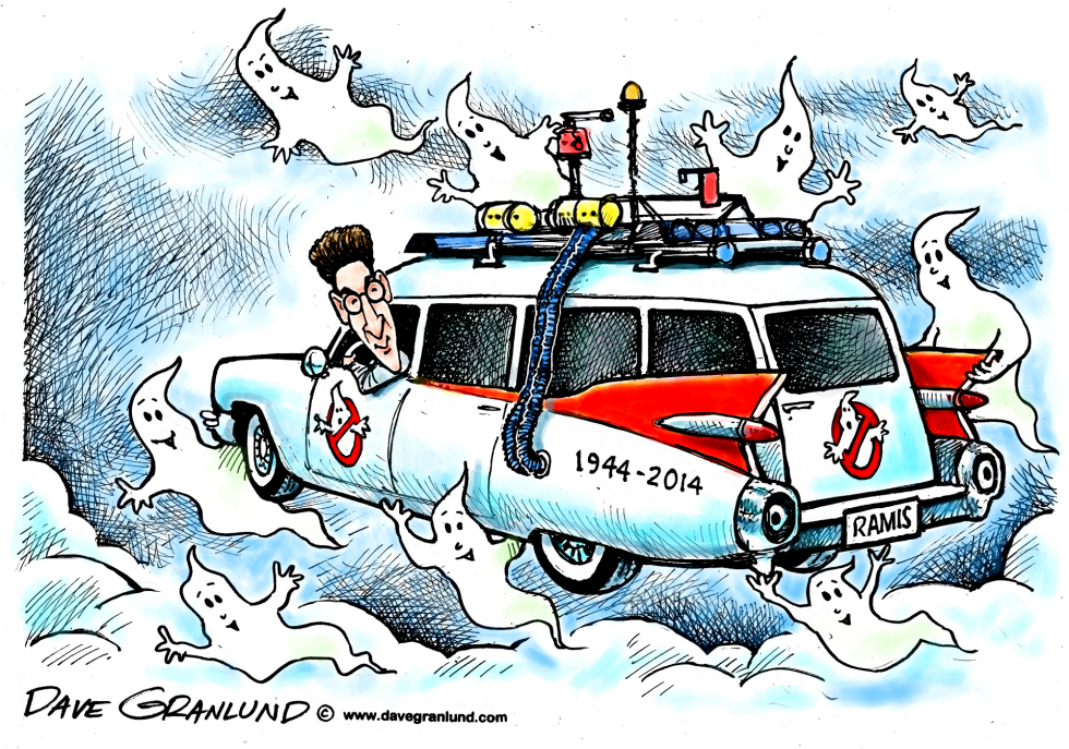  HAROLD RAMIS TRIBUTE by Dave Granlund