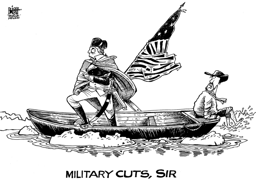 MILITARY CUTS, B/W