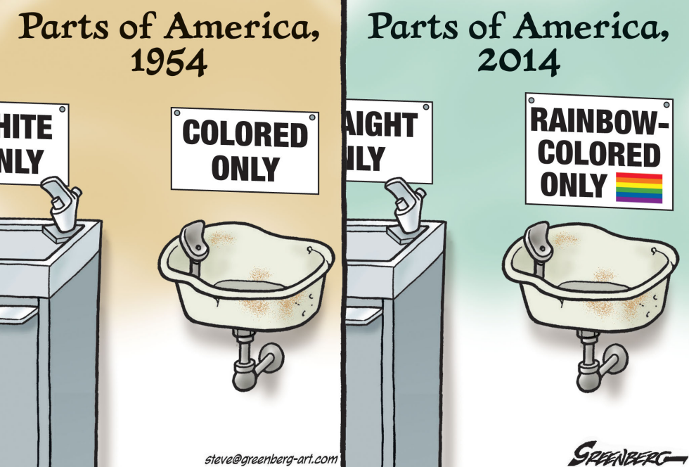 Rainbow-colored only