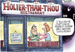 ARIZONA DISCRIMINATION by Joe Heller