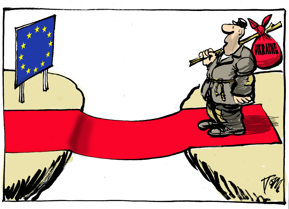  UKRAINE AND EU by Tom Janssen