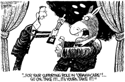 OBAMACARE OSCARS by Rick McKee