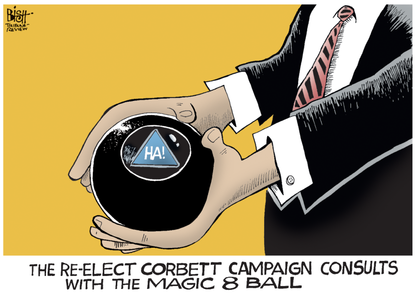 LOCAL- PA GOVERNOR CORBETT, COLOR