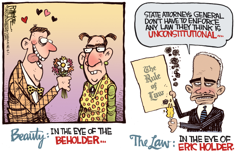 Eye of Eric Holder COLOR