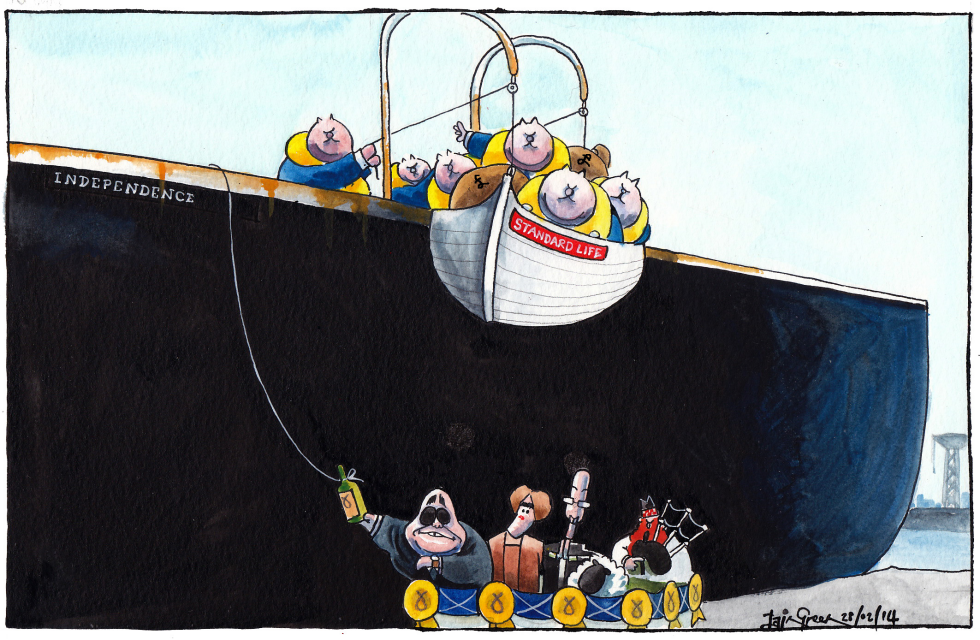 STANDARD LIFE GROUP SCOTTISH INDEPENDENCE CONCERNS