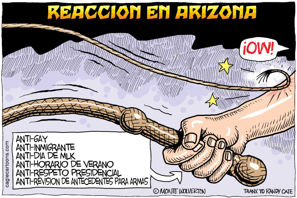 Reaccion en Arizona / COLOR