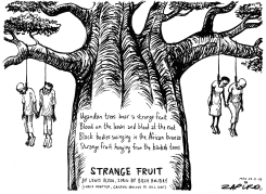 STRANGE FRUIT by Zapiro