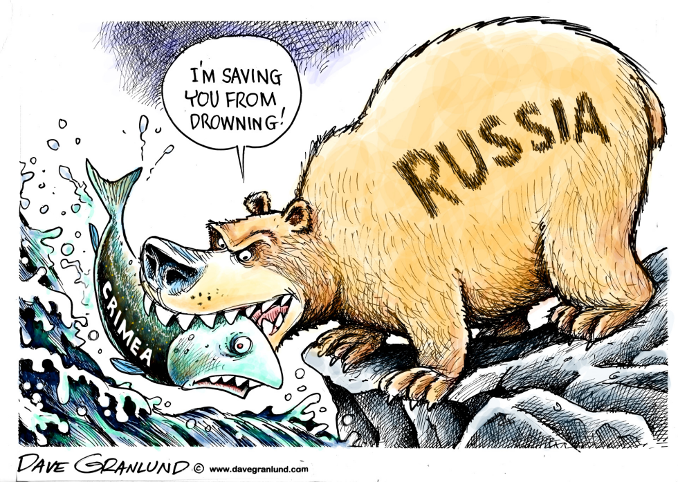 Russia moves on Crimea