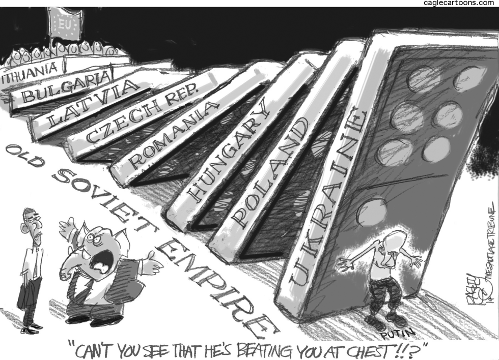  UKRAINIAN DOMINOES by Pat Bagley