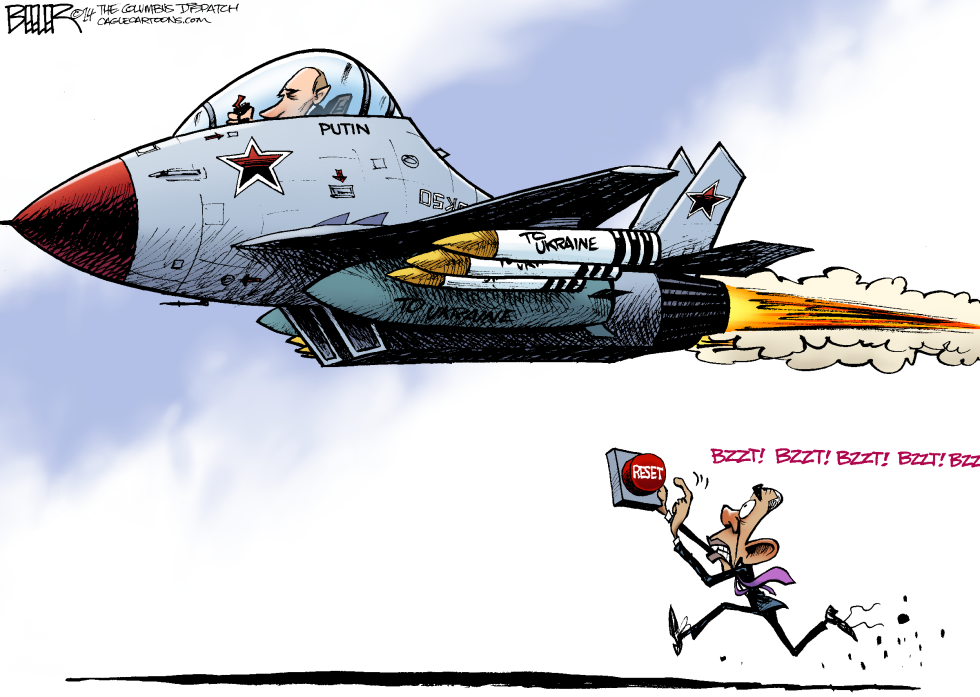  RUSSIAN DIPLOMACY by Nate Beeler