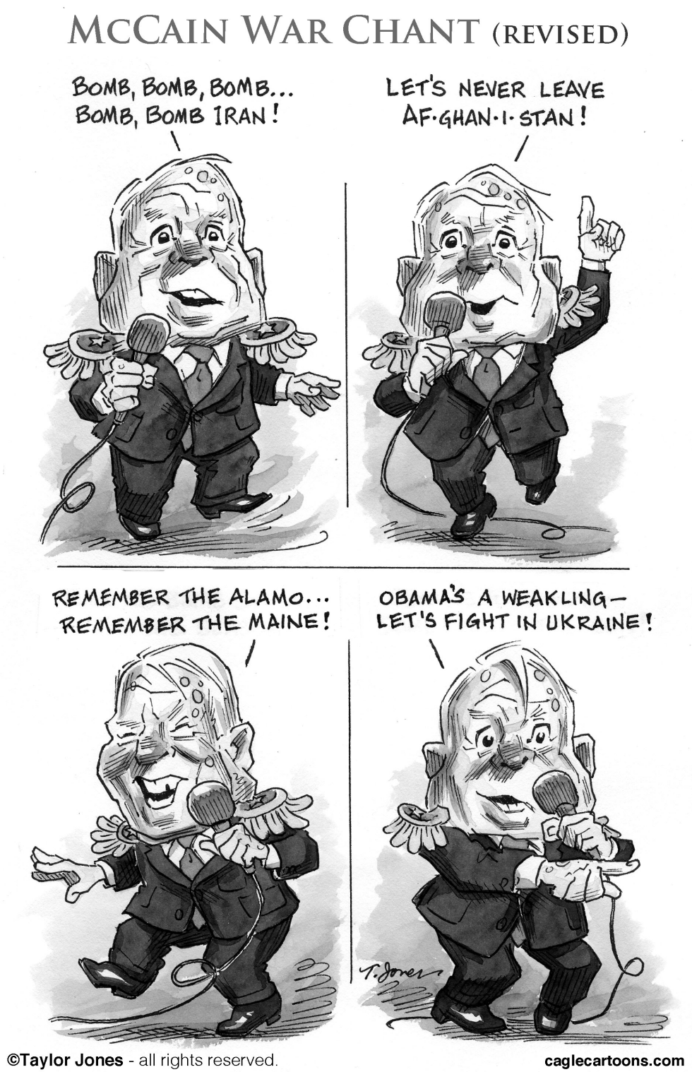 McCain War Chant revised
