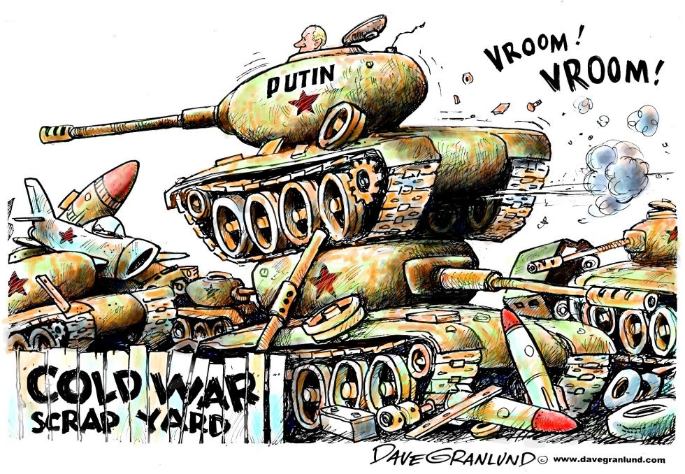 Putin Cold War tactics