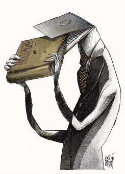 ENCICLOPEDIAS E INTERNET / by Angel Boligan