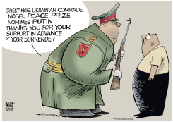 GREETINGS FROM PUTIN,  by Randy Bish