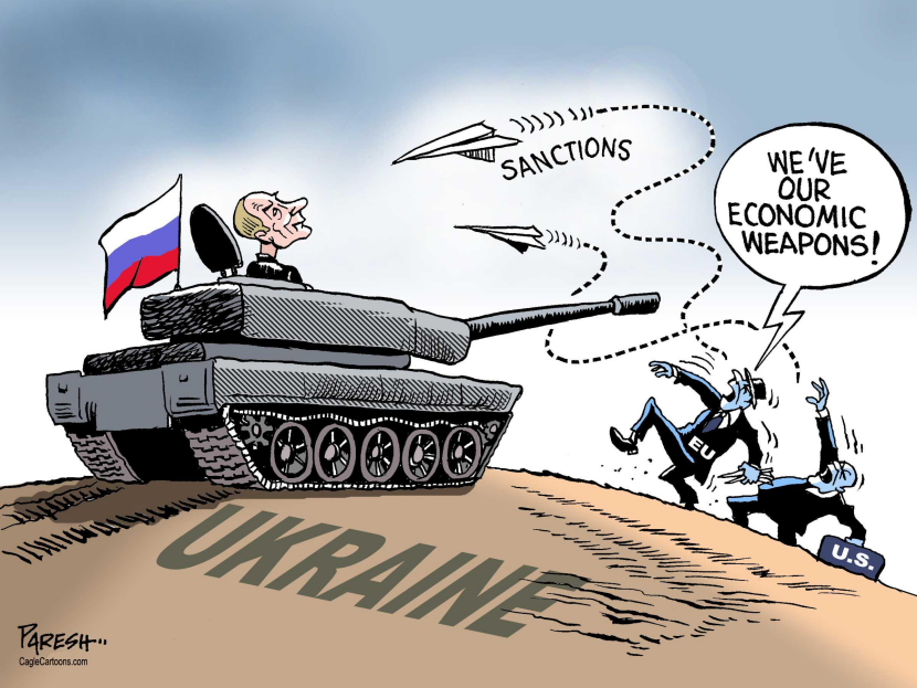 Threatening Russia COLOR