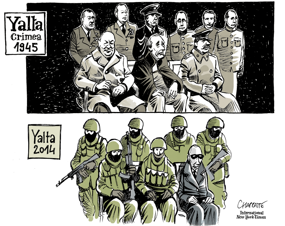  UKRAINE : REDRAWING BORDERS by Patrick Chappatte