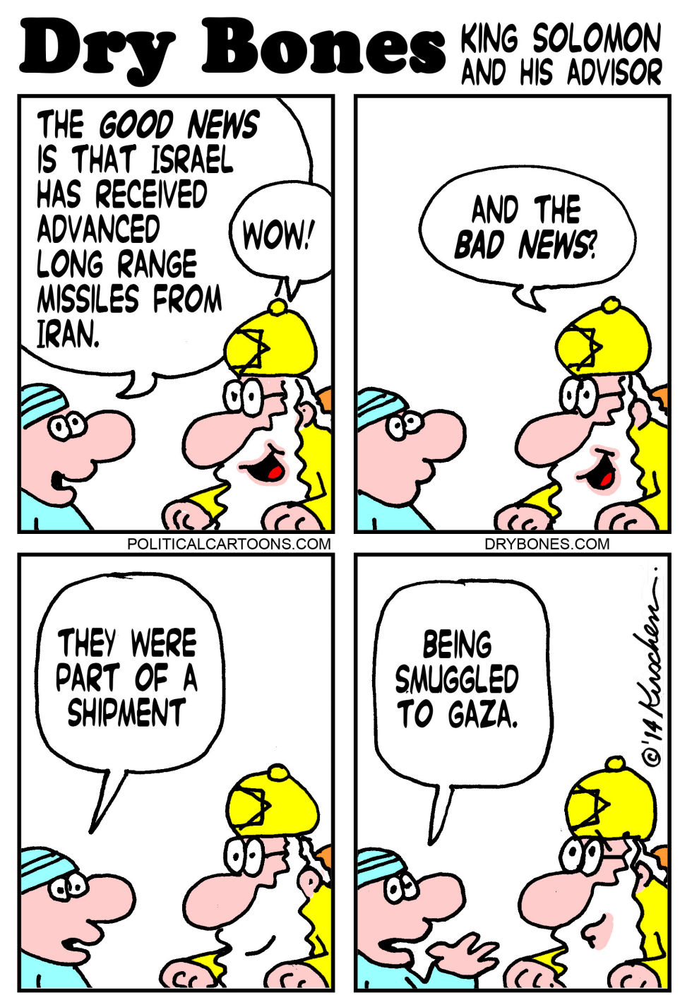 Iranian Missiles to Israel