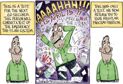TAX TIME by Joe Heller