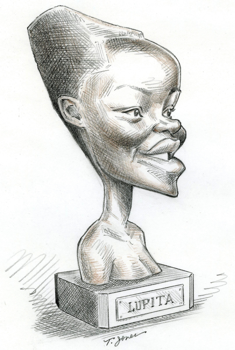  GANADORA DEL OSCAR LUPITA NYONGO  by Taylor Jones