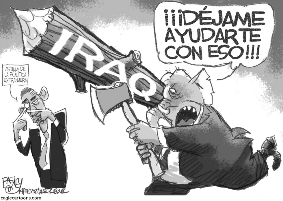  VISION DE LA POLITICA EXTRANJERA by Pat Bagley