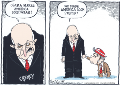 DICK CHENEY by Bob Englehart