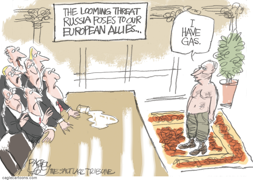  PUTIN IS A GAS by Pat Bagley