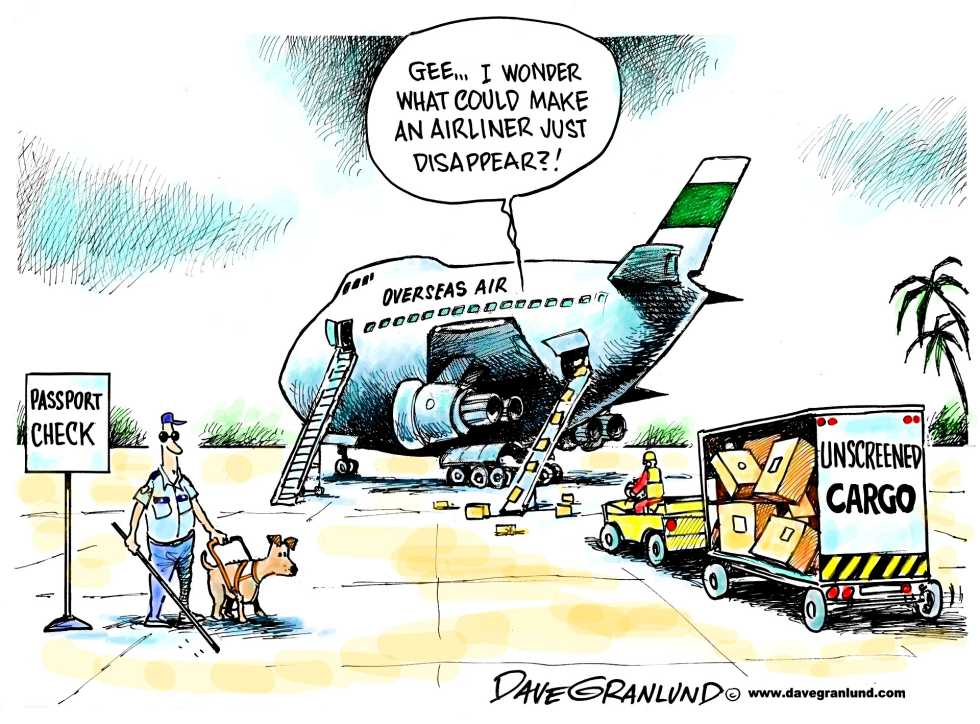 Airliner missing
