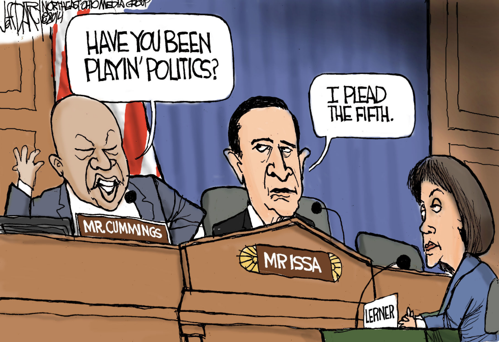 Issa and Cummings clash