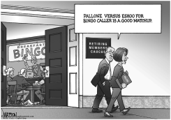 RETIRING HOUSE MEMBERS FORM THEIR OWN CAUCUS by R.J. Matson