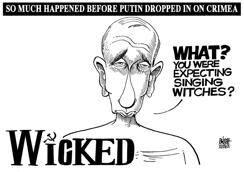PUTIN'S NEW MUSICAL, B/W