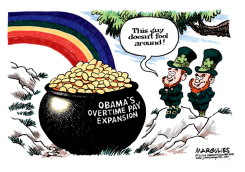 OBAMA OVERTIME PAY EXPANSION by Jimmy Margulies