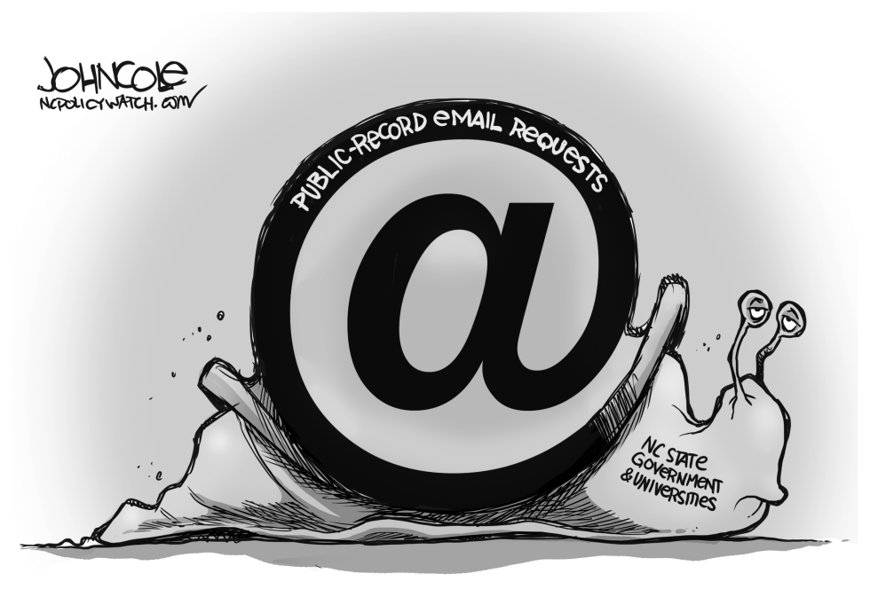 LOCAL NC -- Public-record emails BW