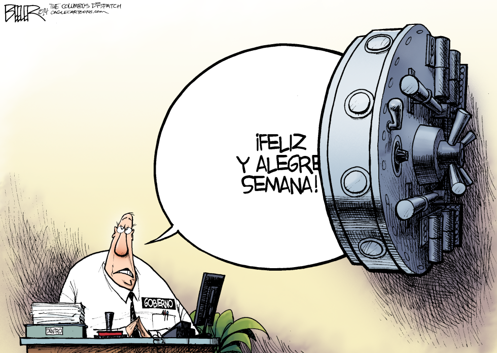  SEMANA ALEGRE  by Nate Beeler