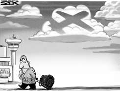 TRAVEL ANXIETY  by Steve Sack