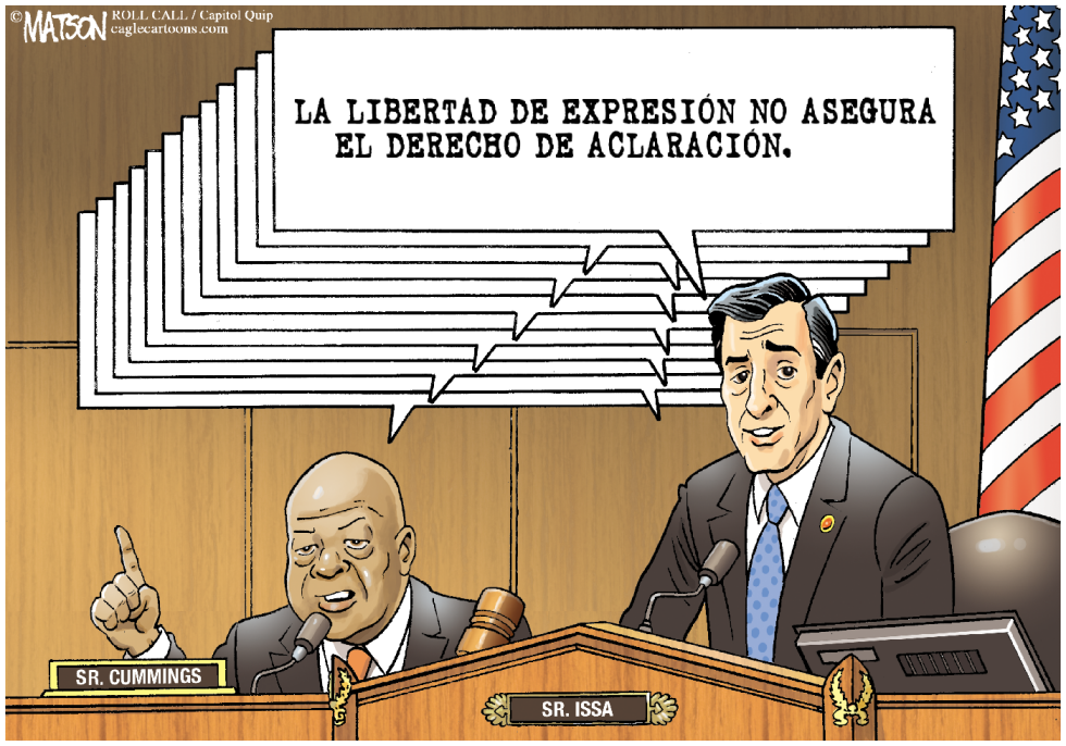  EL PRESIDENTE ISSA TIENE LA ULTIMA PALABRA  by RJ Matson