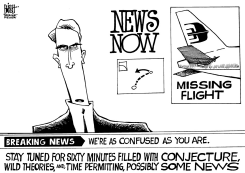 NEWS FROM MALAYSIA, B/W by Randy Bish