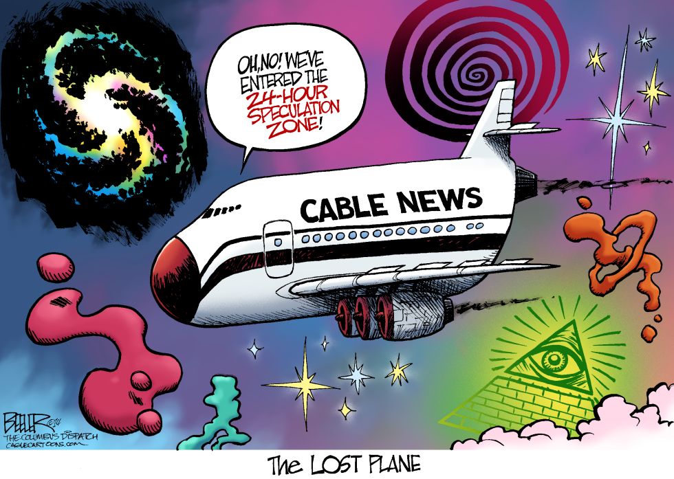  THE LOST PLANE by Nate Beeler