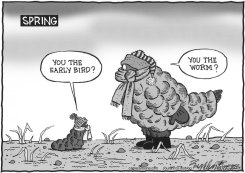 SPRING by Bob Englehart