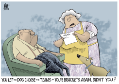 MARCH MADNESS,  by Randy Bish