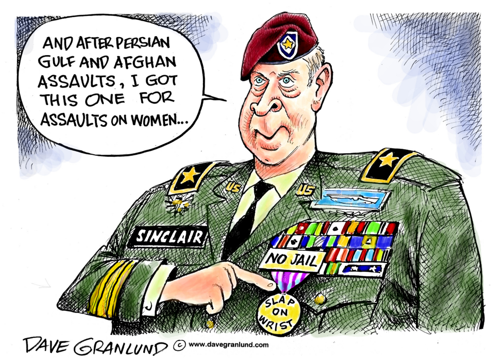 General Sinclair assaults