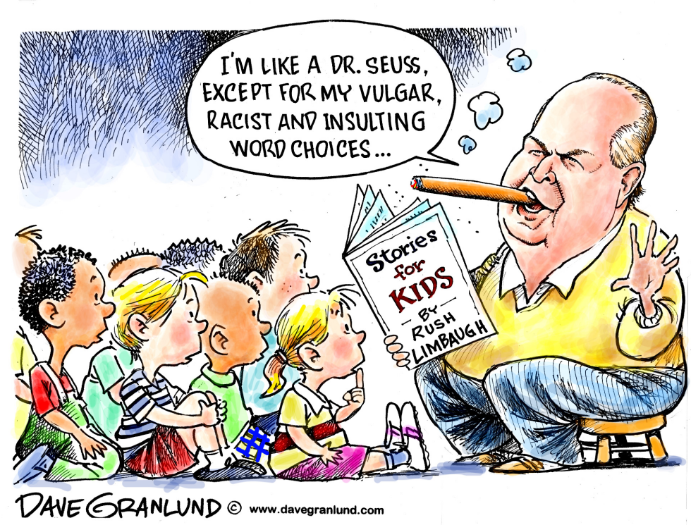  LIMBAUGH BOOKS FOR KIDS by Dave Granlund