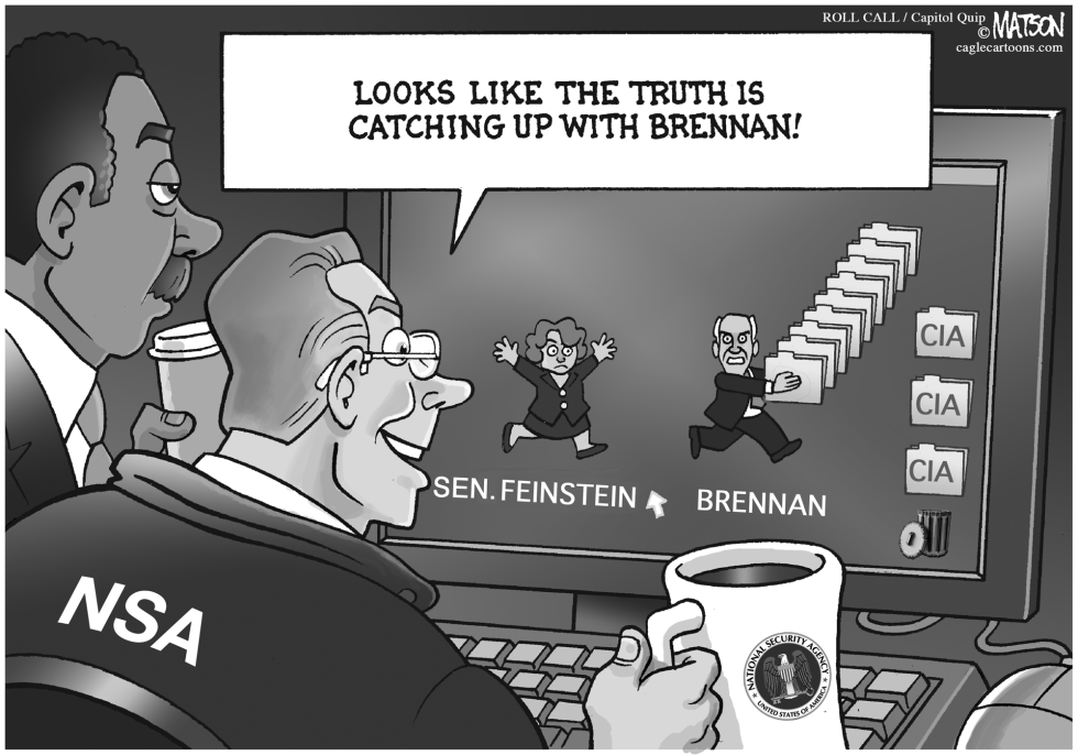  NSA SPIES ON CIA SPYING ON SENATE INTELLIGENCE COMMITTEE by RJ Matson