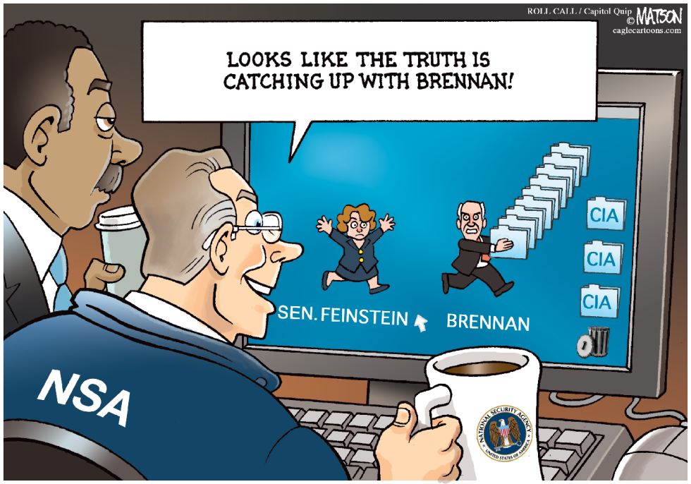 NSA Spies on CIA Spying on Senate Intelligence Committee-COLOR