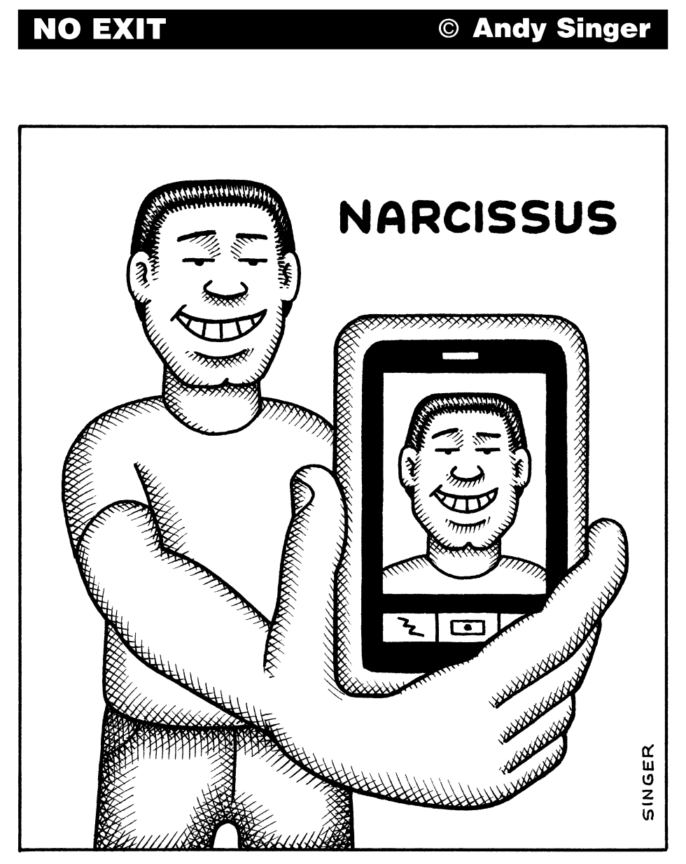 Narcissus Takes a Selfie