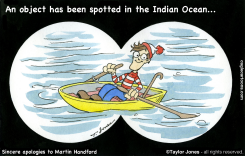 FLIGHT 370 SEARCH CONTINUES -  by Taylor Jones