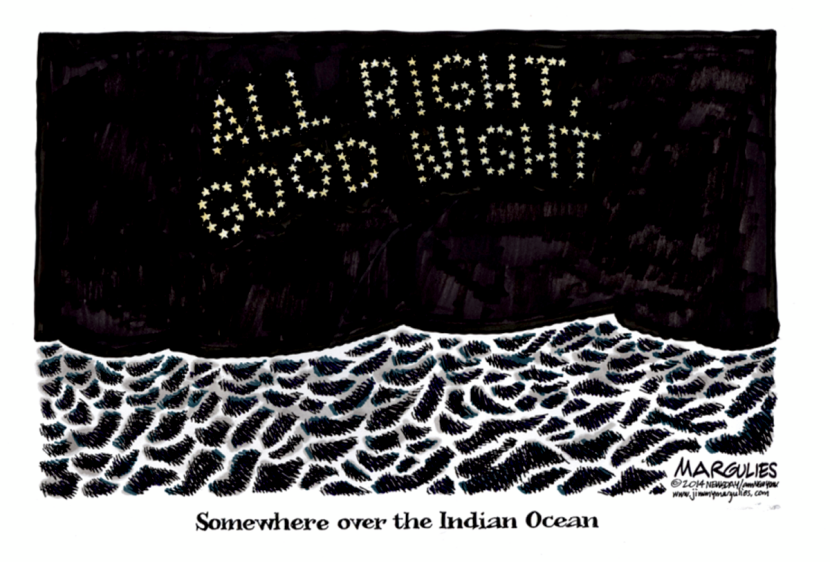 Flight 370 memorial color