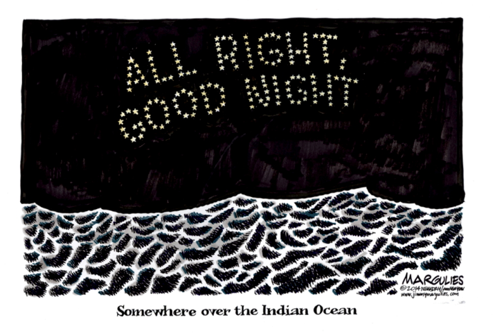Flight 370 memorial color