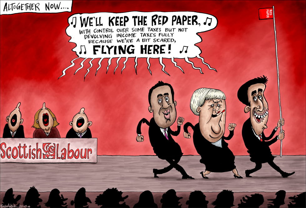 SCOTTISH LABOUR LAUNCH RED PAPER